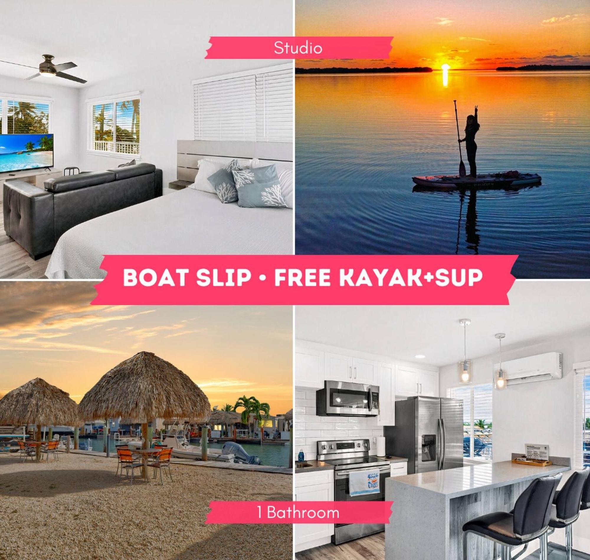 Waterfront Studio 1, Kayaks, Pool, Bay View, Wifi Jewfish 외부 사진